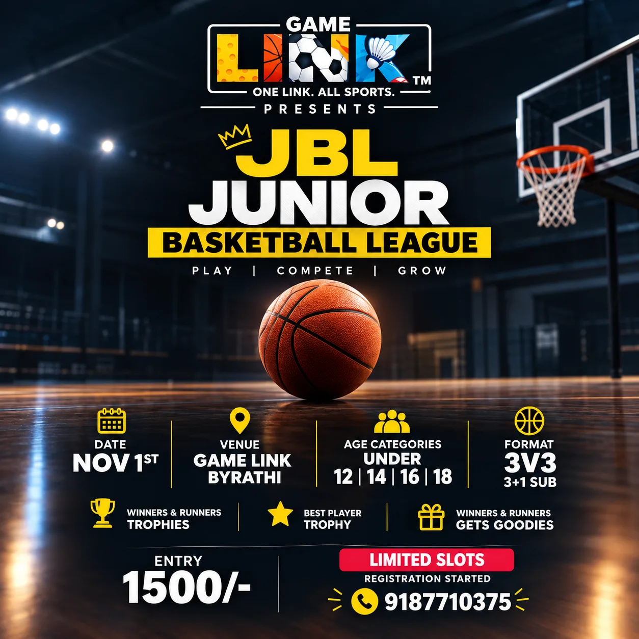 JUNIOR BASKETBALL LEAGUE S1